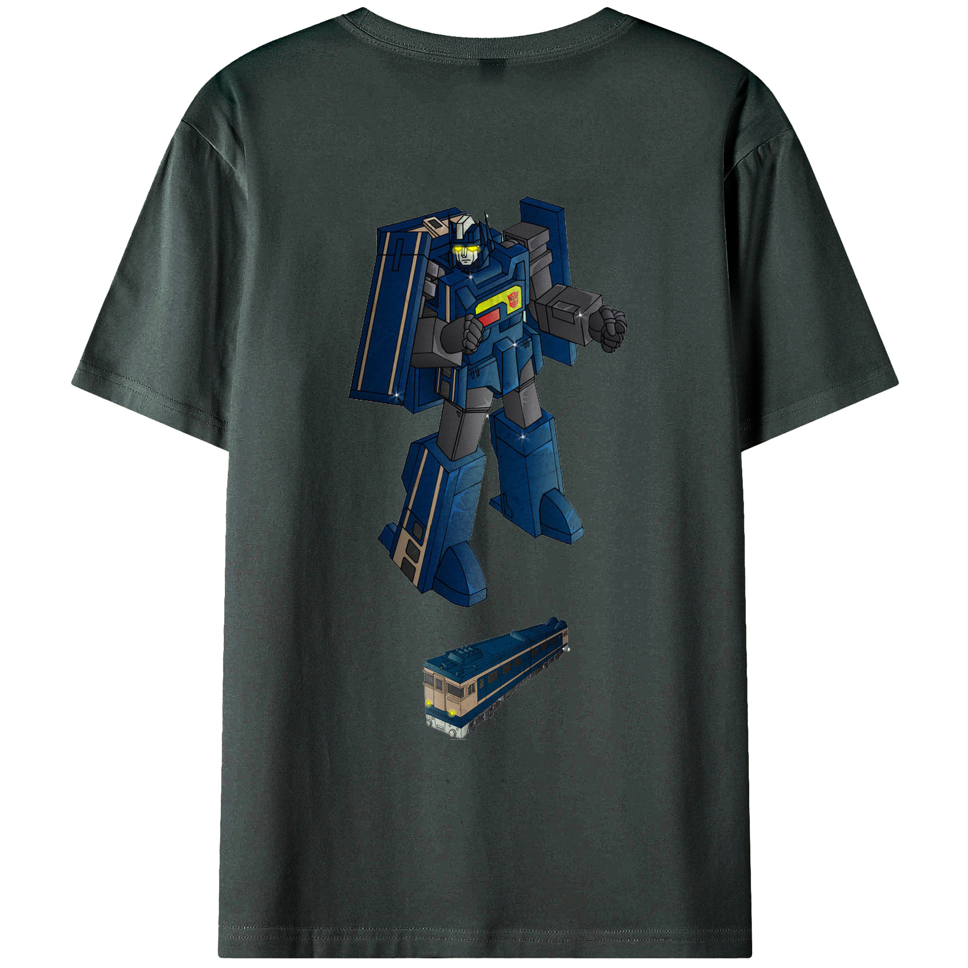 （画像用）  綿100％ メンズ半袖Tシャツ（バックプリント） 通気性